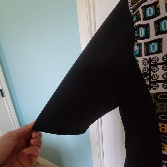 Style & Co. Multicolored Multiprint Mini Dress Women's Size XL - Picture 4 of 12